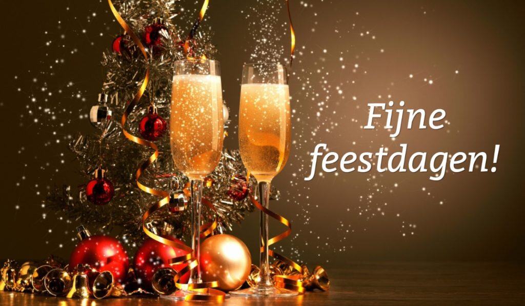 Fijne feestdagen en een gelukkig nieuwjaar