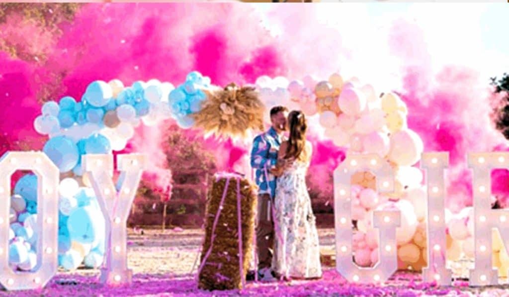 Gender Reveal Feest