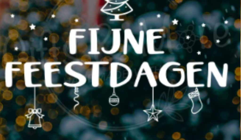 Fijne Feestdagen